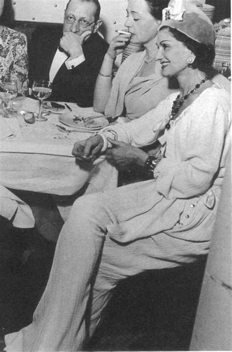 igor Stravinsky and coco Chanel